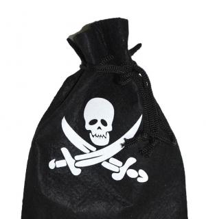 Bourse de pirate tissu 25x19cm