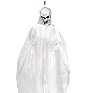 Squelette blanc a suspendre 150 cm