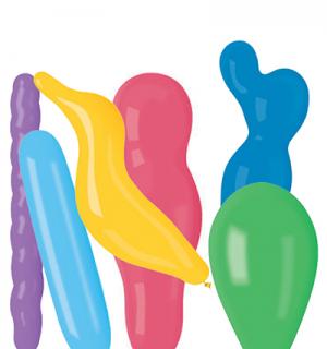 Sachet de 25 ballons forme