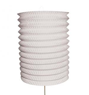 Lampion blanc papier diamètre 16cm