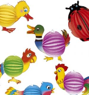 Lampion animaux