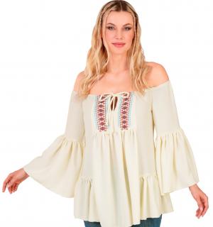 Chemise hippie femme décontractée taille L/XL