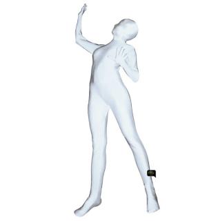 Seconde peau morphsuit blanche taille M/L