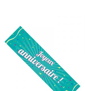 Banderole Joyeux Anniversaire 2,44m