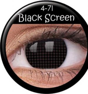 Lentilles cosmétiques BLACK SCREEN hebdomadaires