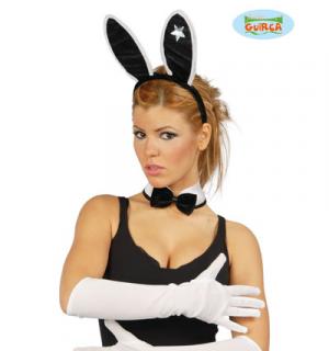 Gants longs 40 cm blancs