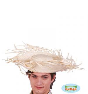 Chapeau hawai paille