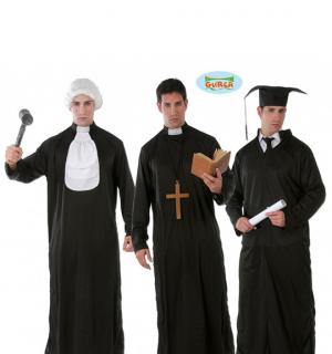 Tunique 3en1 curé, diplomé et juge taille M/L