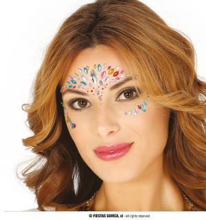 Strass bijoux pour visage