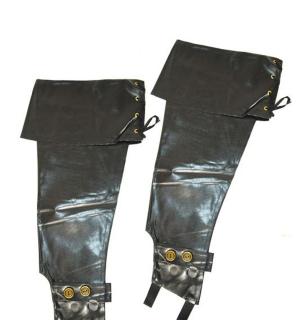 Couvre-bottes luxe de pirate femme