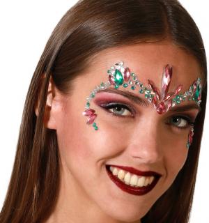 Strass bijoux pour visage