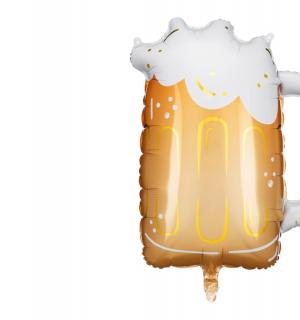 Ballon en mylar chope de bière 66cm