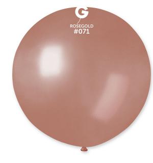 Ballon géant diamètre 80cm Rose gold
