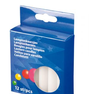 Boite de 12 bougies pour lampions