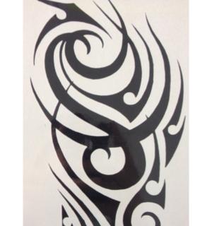 Tatouage temporaire gros tribal