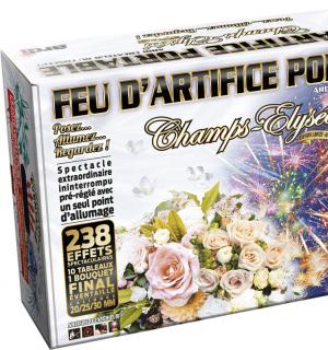 Feu Ardi Portable 5mn Champs Elysées édition limitée mariage