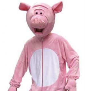 Cochon à grosse tête