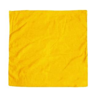 bandana jaune ocre / orange