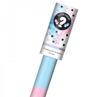 Fumigène à main rose baby shower 45 secondes pas cher