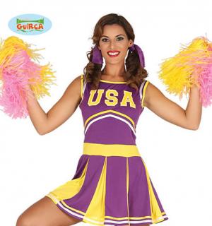 Pompom girl USA Violette taille M