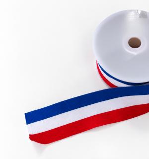 Ruban tricolore 100mm x 24 mètres pour inauguration mairie collectivités