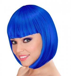 Perruque Cabaret bleu qualité pro