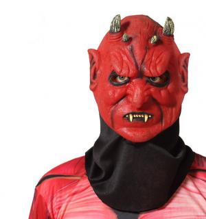 Masque en latex de diable