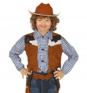 Cowboy marron 5/6 ans