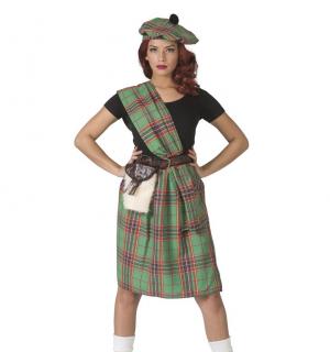Robe écossaise Rosy complète taille M/L