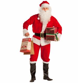Père Noël super luxe velours complet