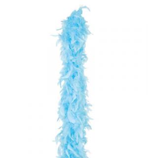 Boa en plumes 1.80m 45-50g turquoise