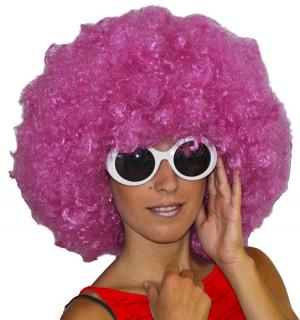 Perruque afro rose
