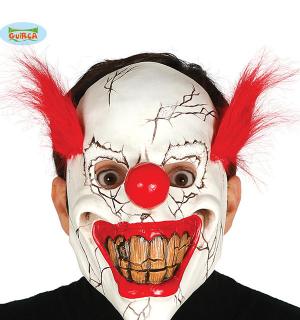 1/2 face Clown Sourire