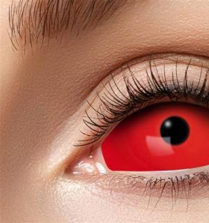 Lentilles 6 mois Sclérales 22 mm Red Eye
