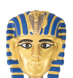 Masque adulte EVA pharaon or et bleu