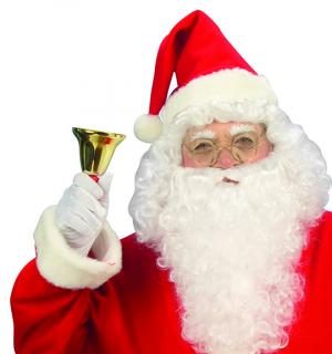 Cloche de père noël 20cm