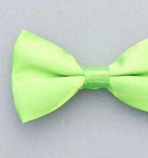 Noeud papillon vert fluo
