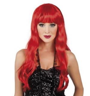 Perruque Chic rouge