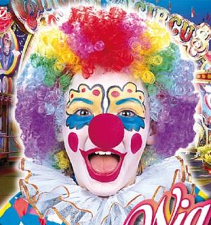 Perruque enfant clown