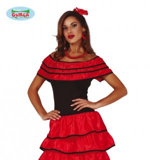 Robe espagnole flamenco taille M