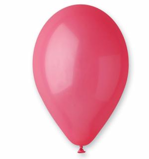 50 ballons latex 25cm rouge fabriqués en France