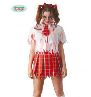 Ecolière zombie taille S