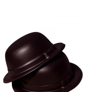 Chapeau melon en mousse