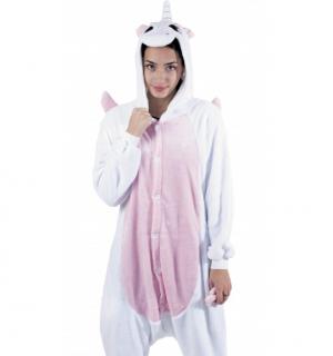 Kigurumi Licorne rose adulte