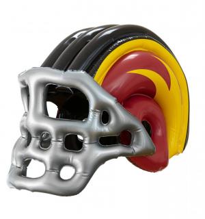 Casque footballeur américain gonflable