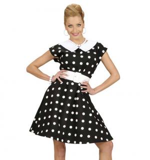 Robe années 50 noire taille M