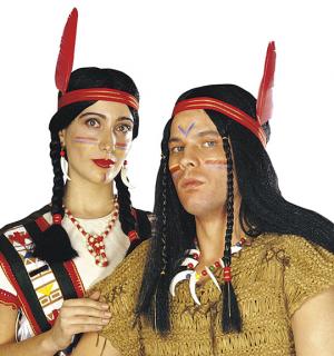 Perruque indien ou indienne