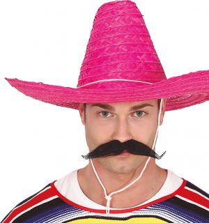 Sombrero mexicain adulte rose