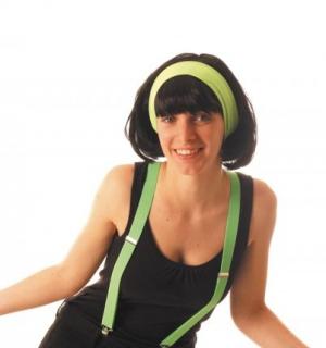 Bretelles fluo verte