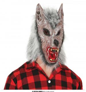 Masque de loup garou hurlant